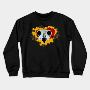 Honey Panel Crewneck Sweatshirt